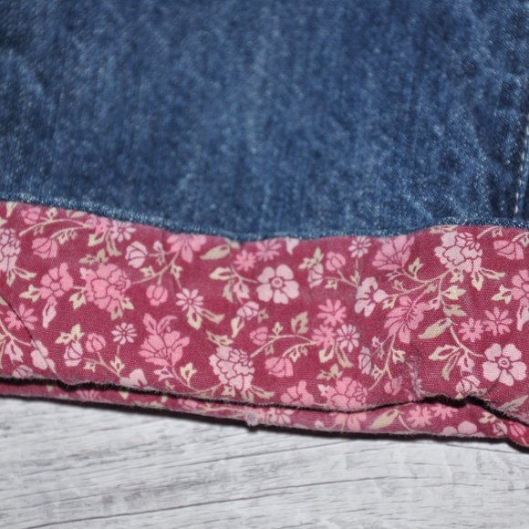 VF Jeanswear 18 Month Patchwork Embroidered Baby Blue Jeans - Picture 3 of 5